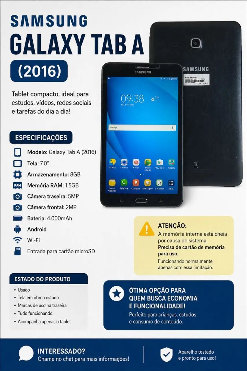Galaxy TAB A (2016)