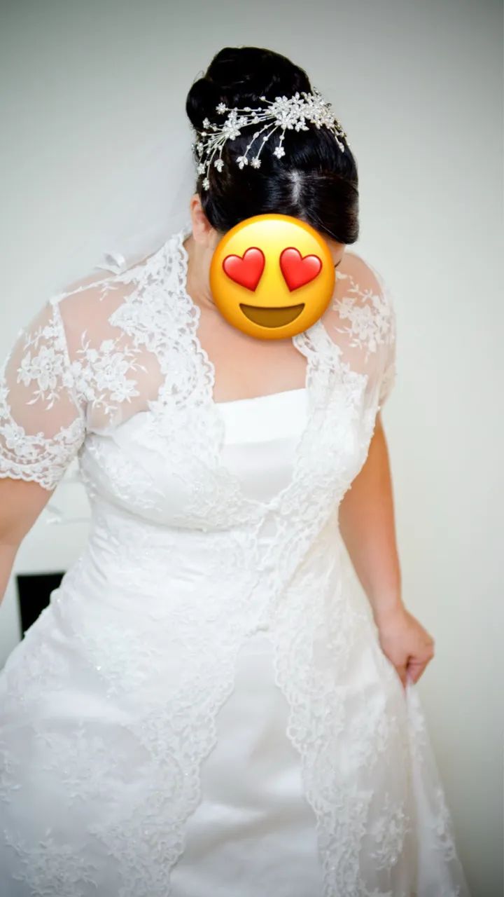 Vestido de noiva - usado uma vez
