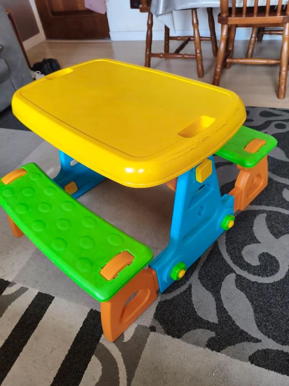 Mesinha infantil recreio bandeirante