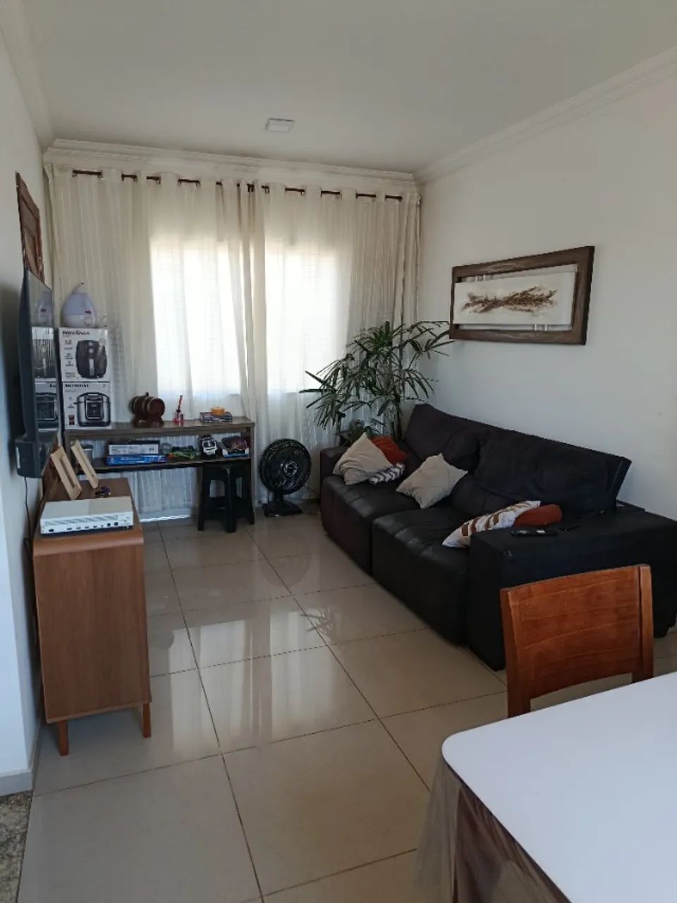 Apartamento todo em porcelanato, 2 quartos 