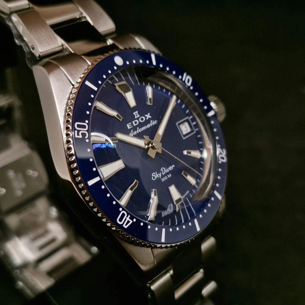 Edox Skydiver 38 Date Automatic - Foto 3