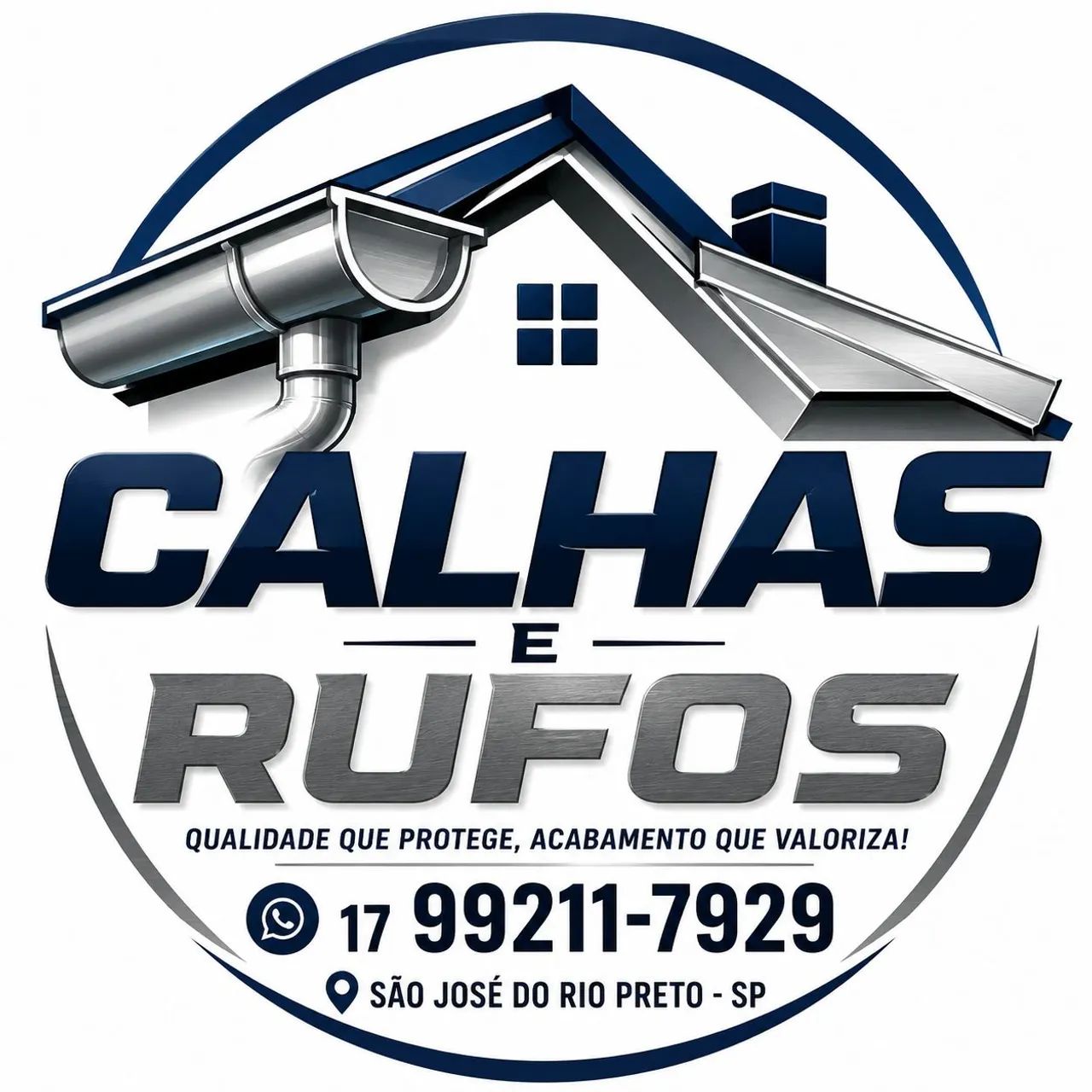 Calhas e Rufos com Instalação Rápida e Garantia!