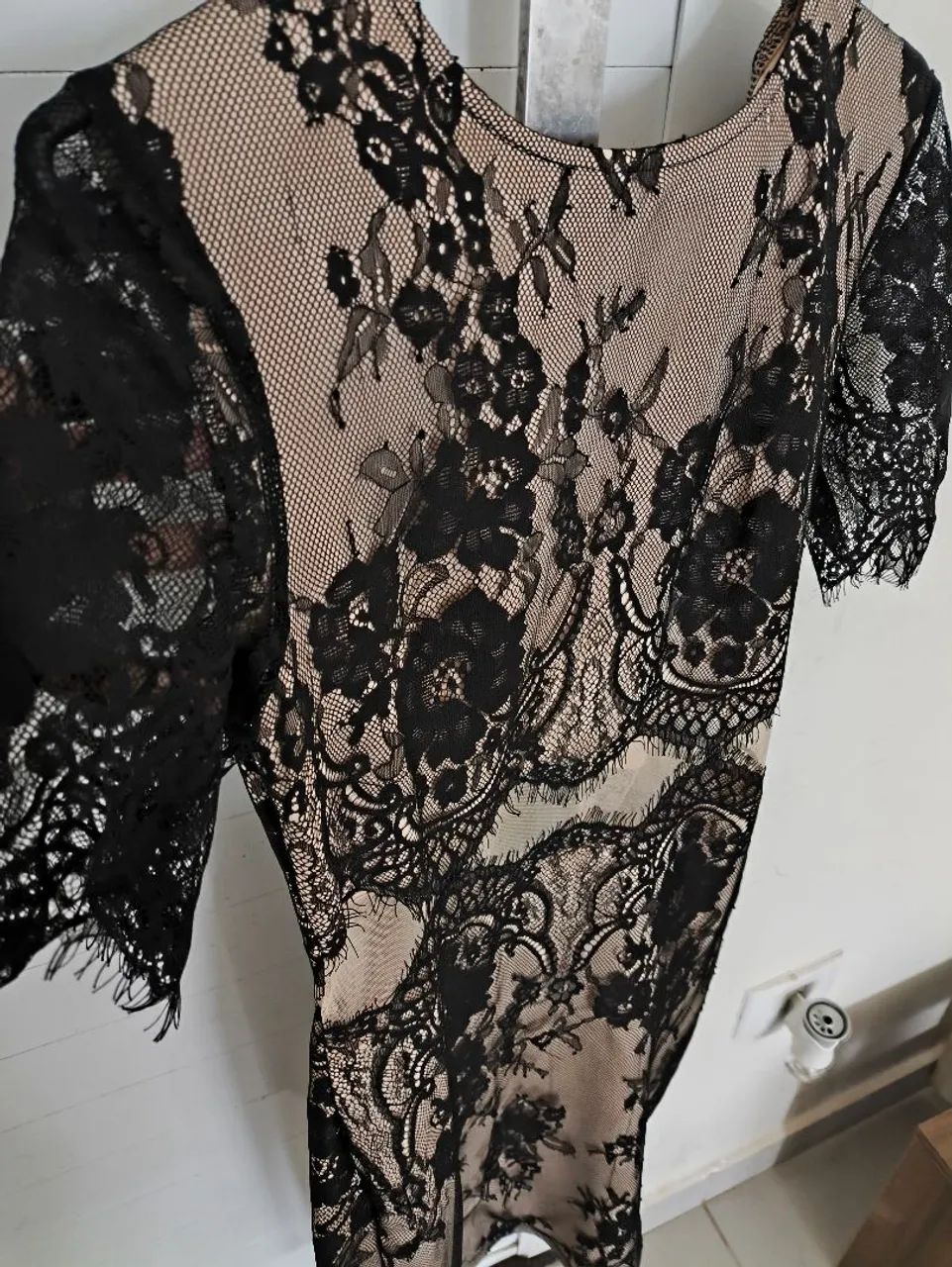 Vestido renda P