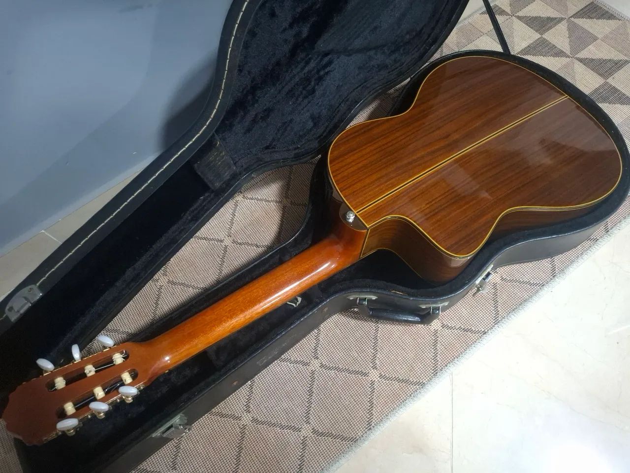 RARO!!! Violão Takamine CD132SC Clássico Japão, ano 2000, preamp DSP AD-1, case rígida  - Foto 5