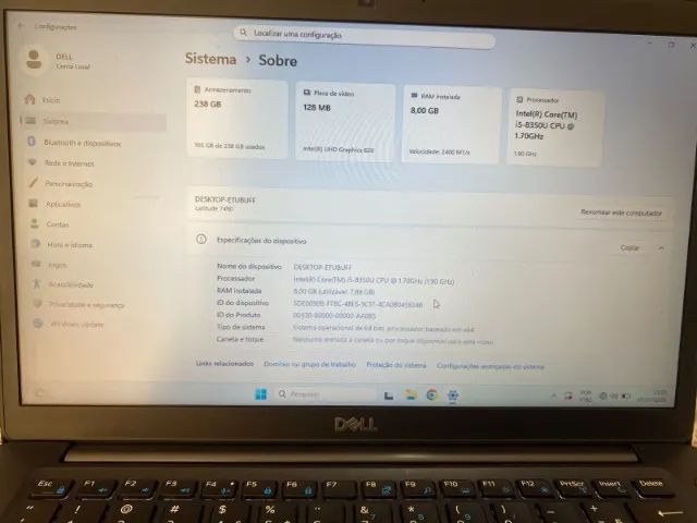 Notebook Dell latitude 7490 - Foto 3