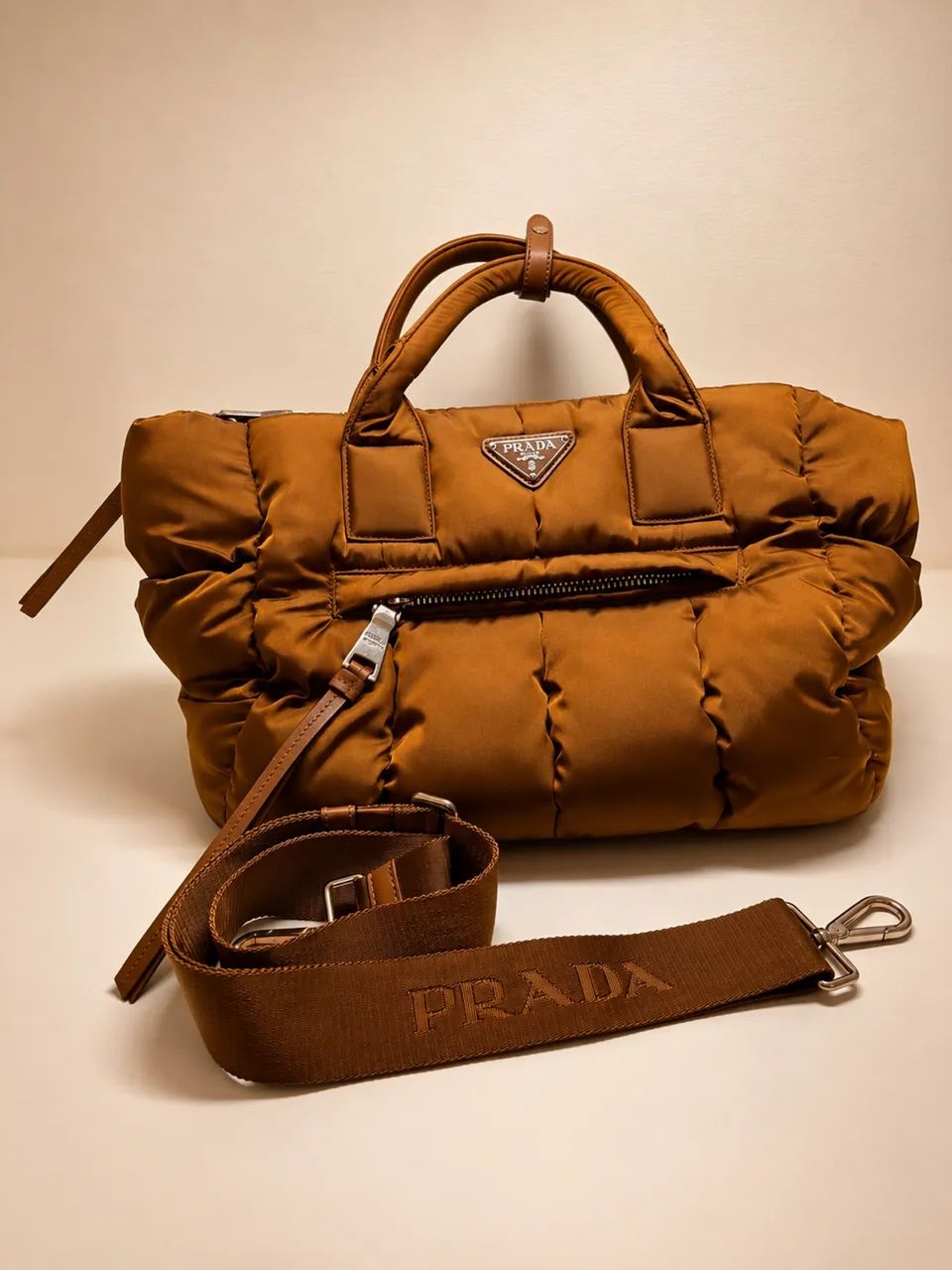 Bolsa Prada Tessuto Bomber B2636M Original 2Way Nylon - Foto 5