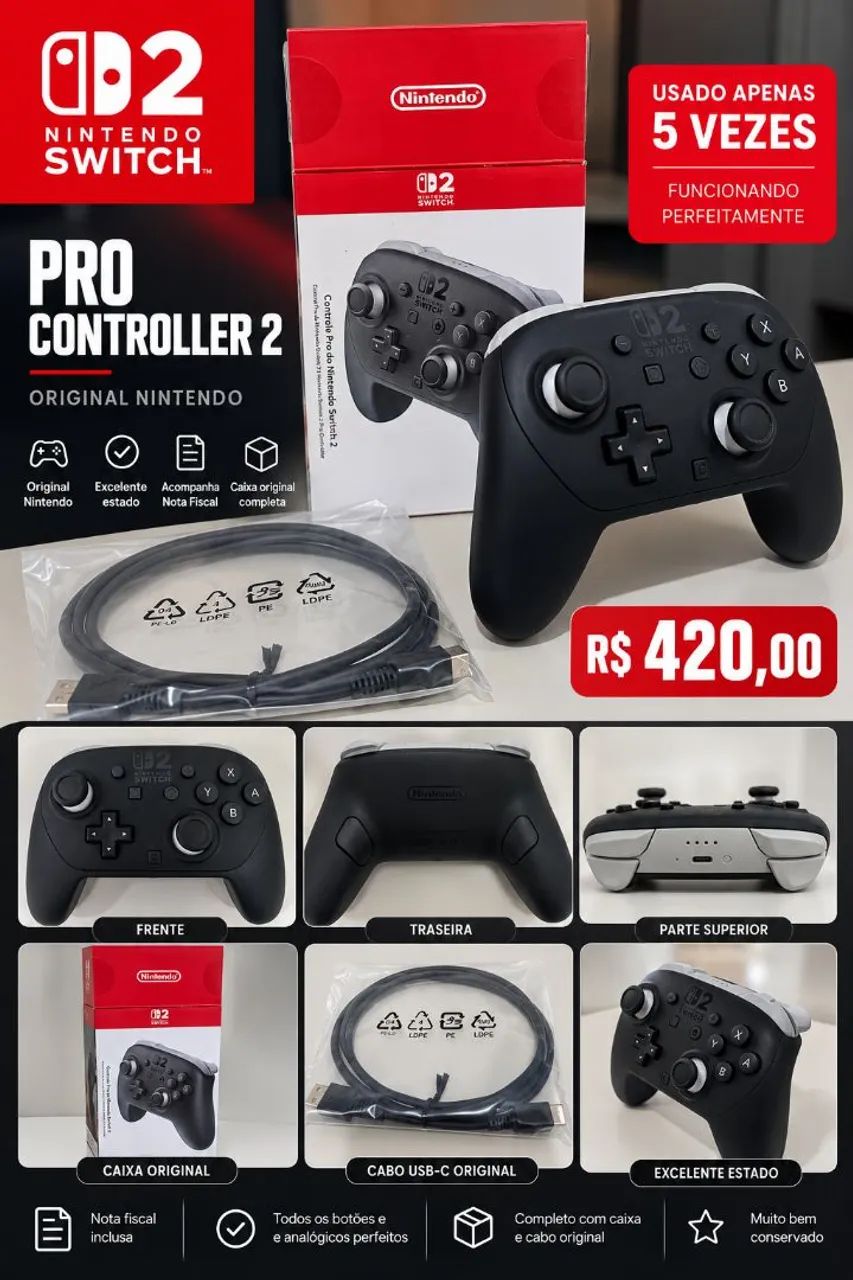Nintendo Switch 2 Pro Controller