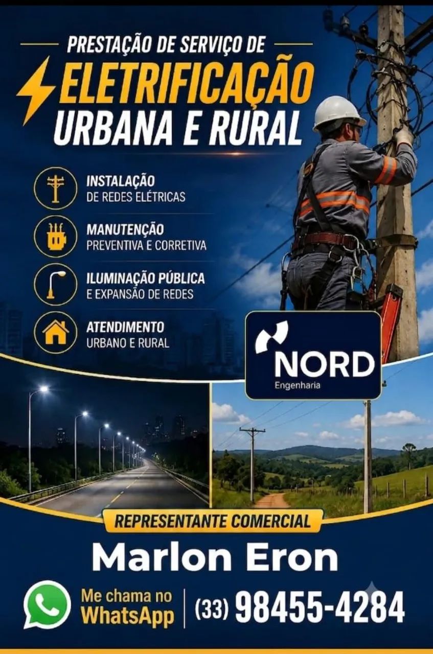 ELETRIFICAÇÃO URBANA E RURAL - Foto 2