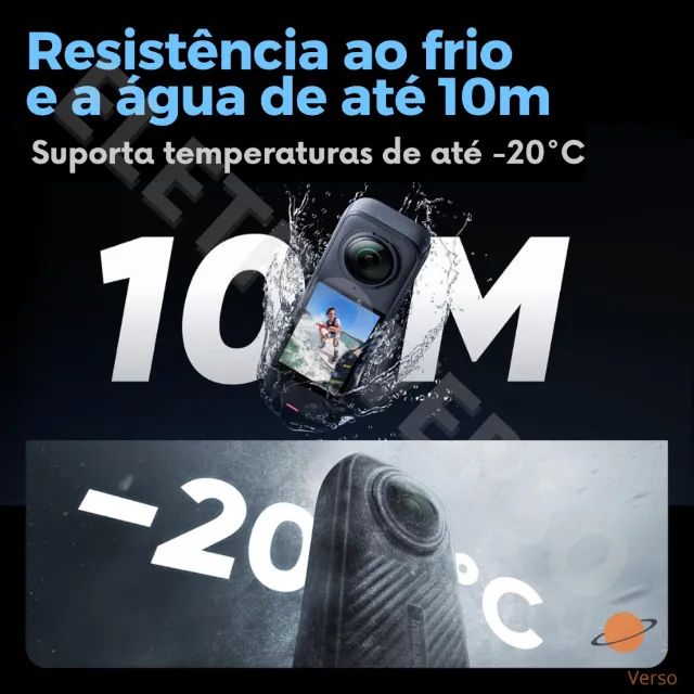 Câmera Insta360 X5 - Nova e Lacrada - Foto 3
