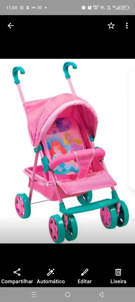 Carrinho de passeio para bonecas