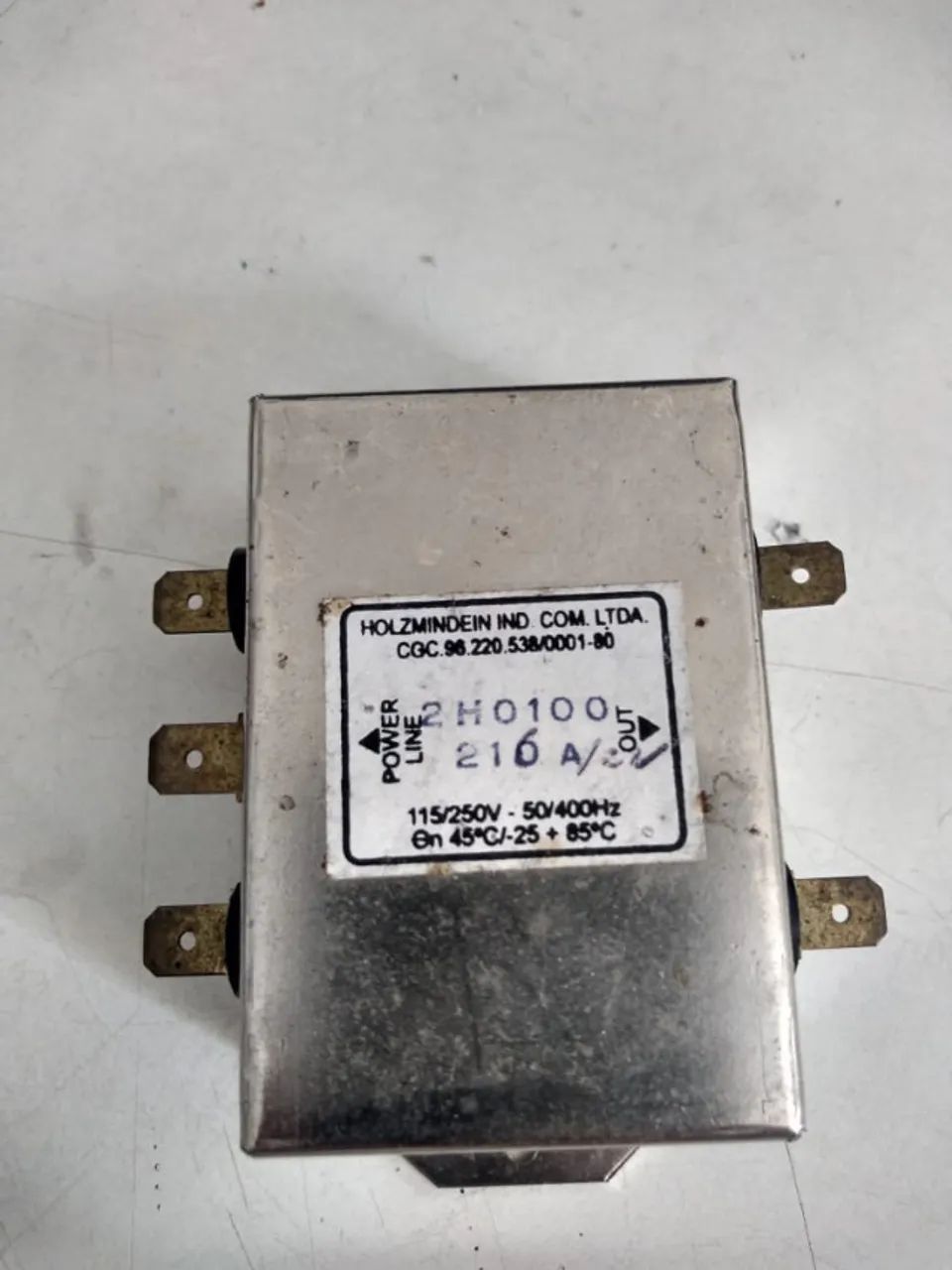 Filtro De Linha Holzmindein ( 02 pçs ) 