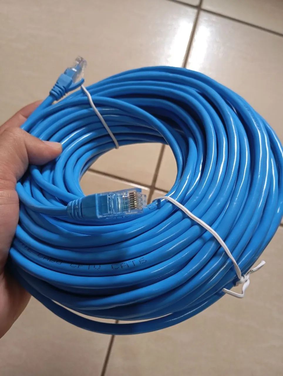 Cabo de rede 30 metro cat6  - Foto 4