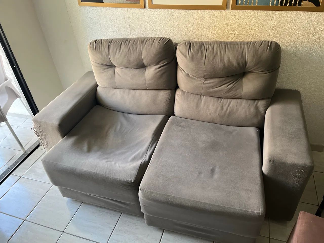 Vendo sofá 2 lugares  - Foto 2