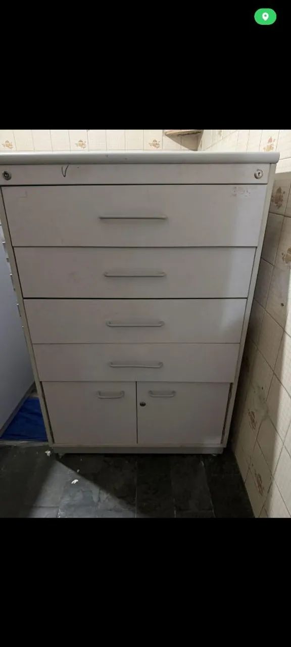 Armários MDF com gavetas de ferro - Foto 2