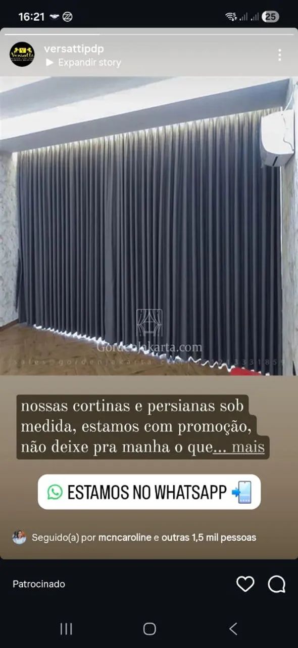 cortinas sobre medidas  - Foto 5