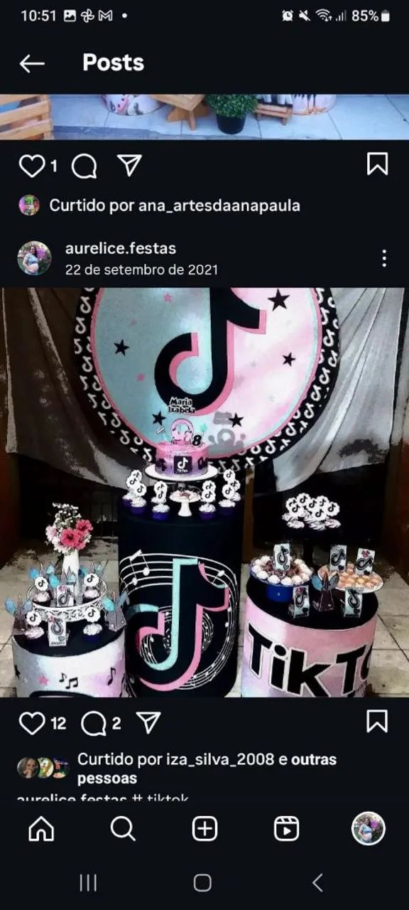Decoração de festa 