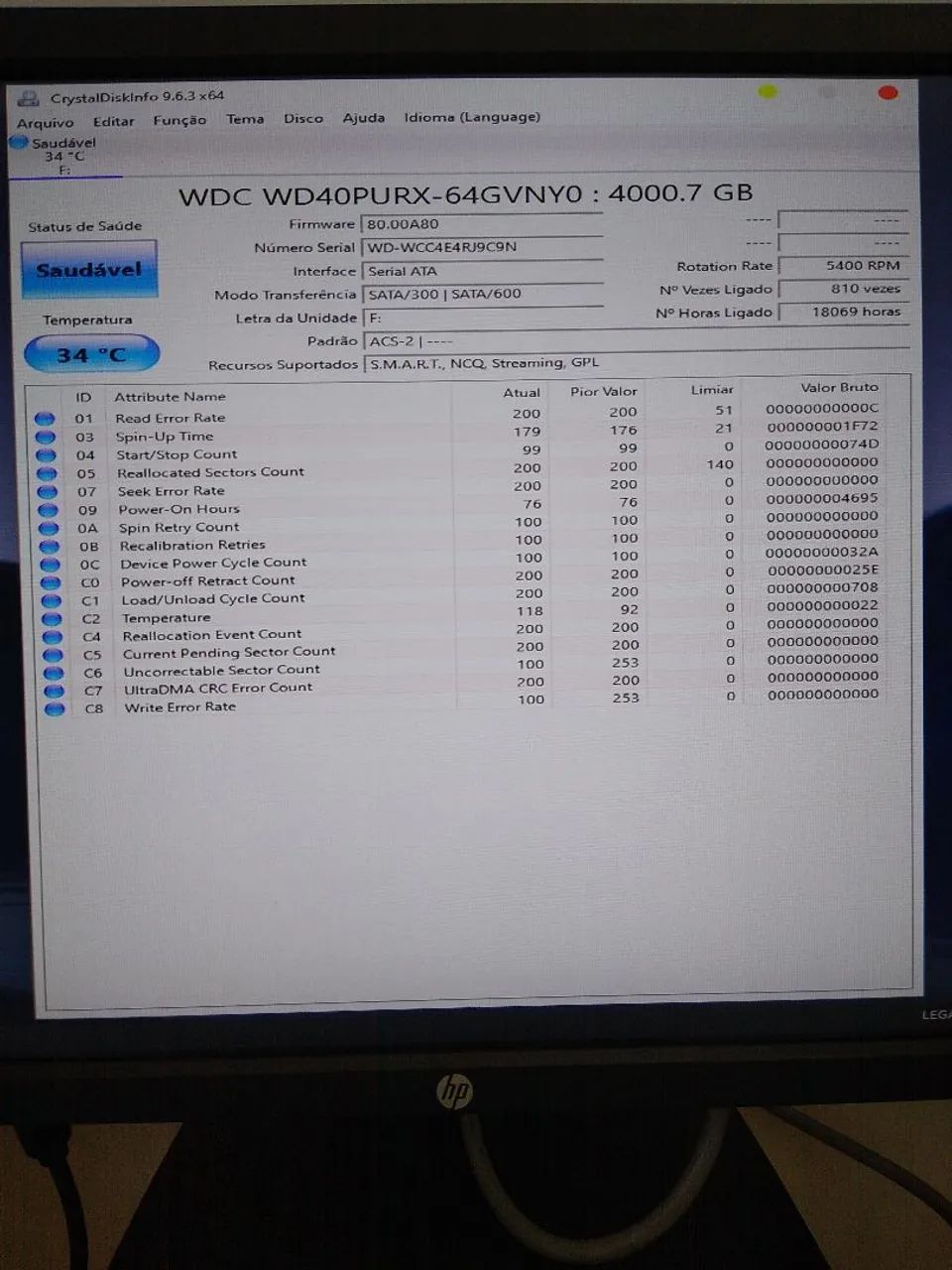 HD Sata WD 4TB - Foto 3