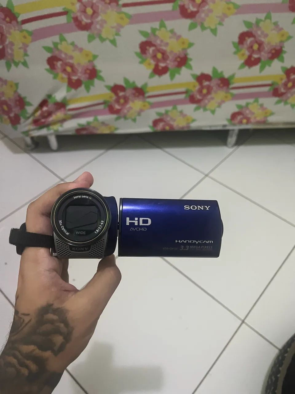 Câmera Sony Handcam CX 130