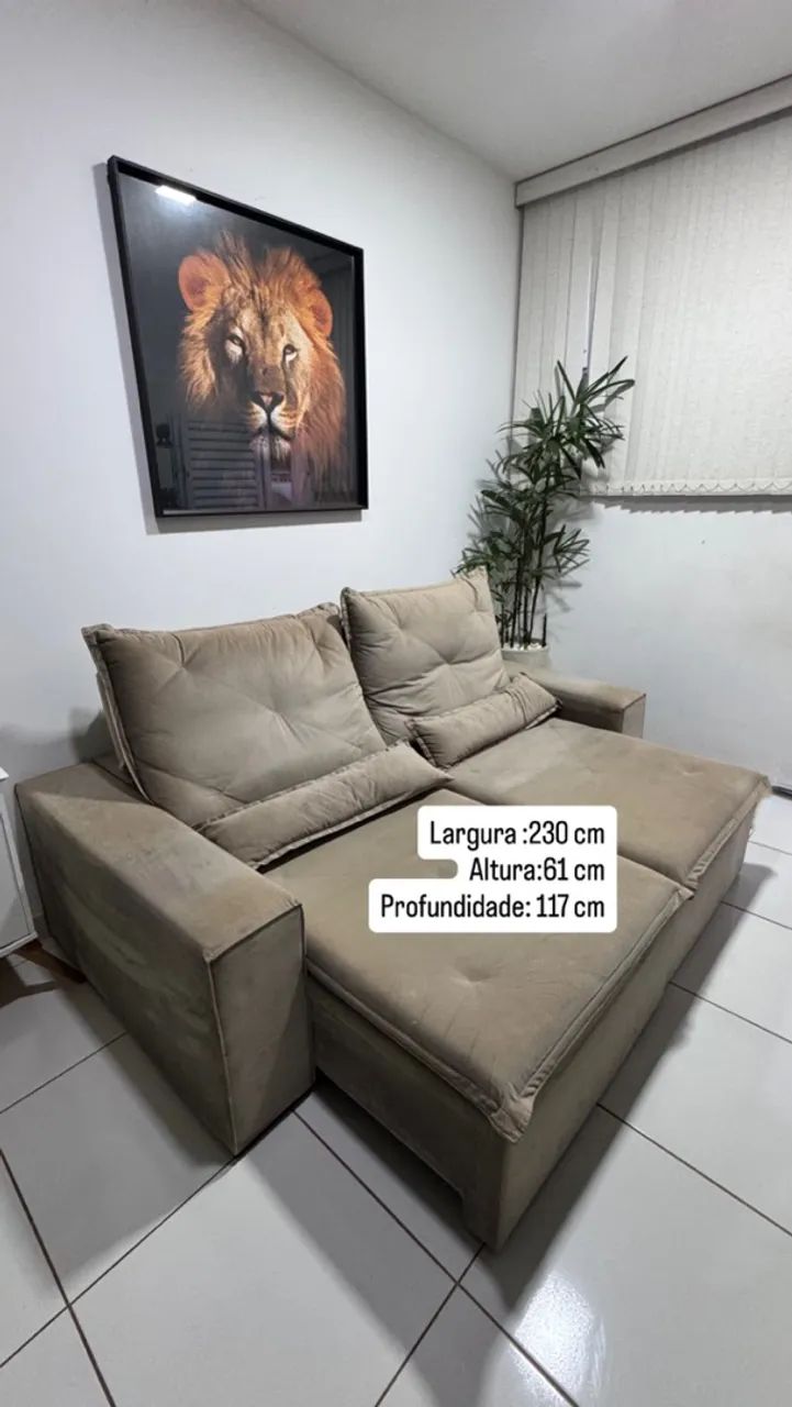 Sofá retrátil 