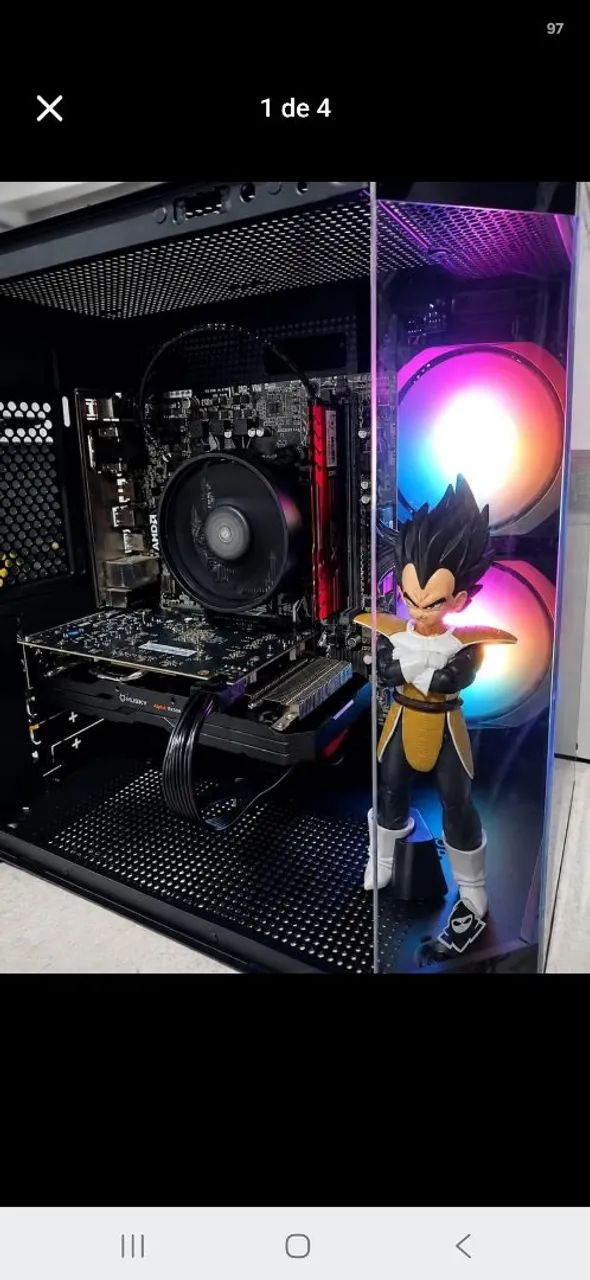Pc gmaer rizen 5 5500 rx580 - Foto 4