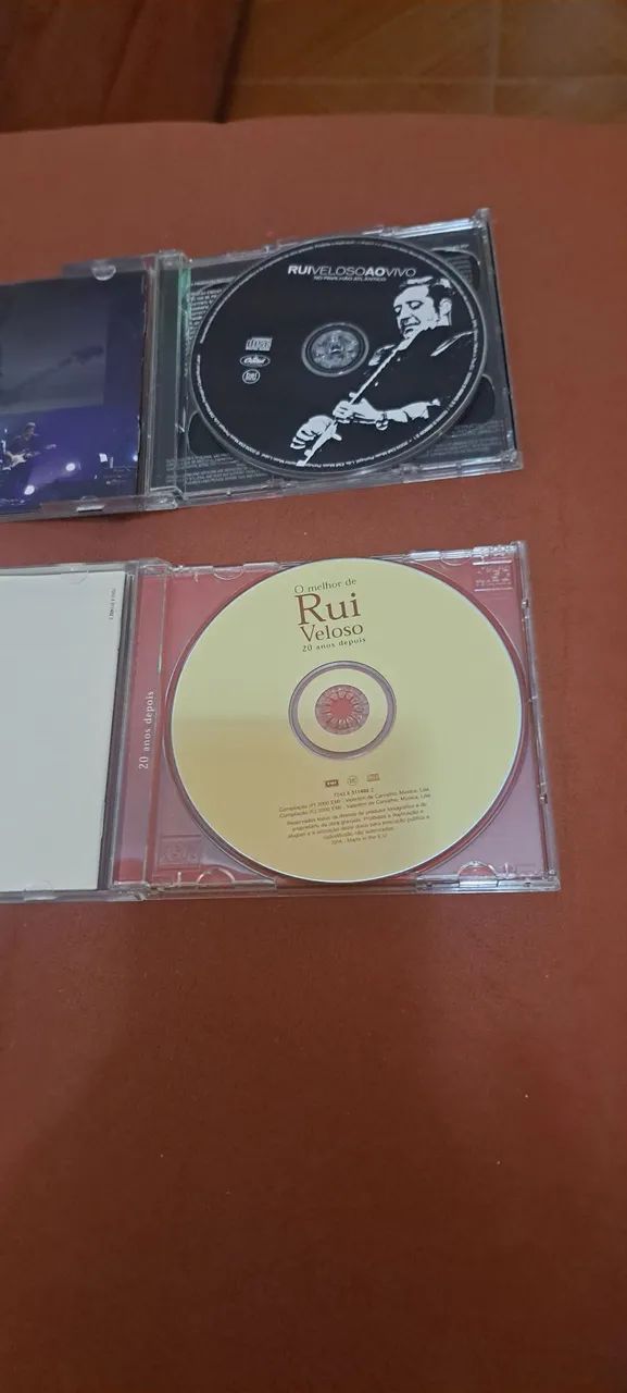 2 cd e dvd importados RUI VELOSO 100,00 cada. - Foto 5
