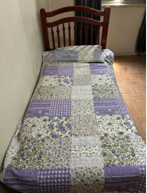 Cama De Solteiro de Madeira S/ Colchão - Foto 2