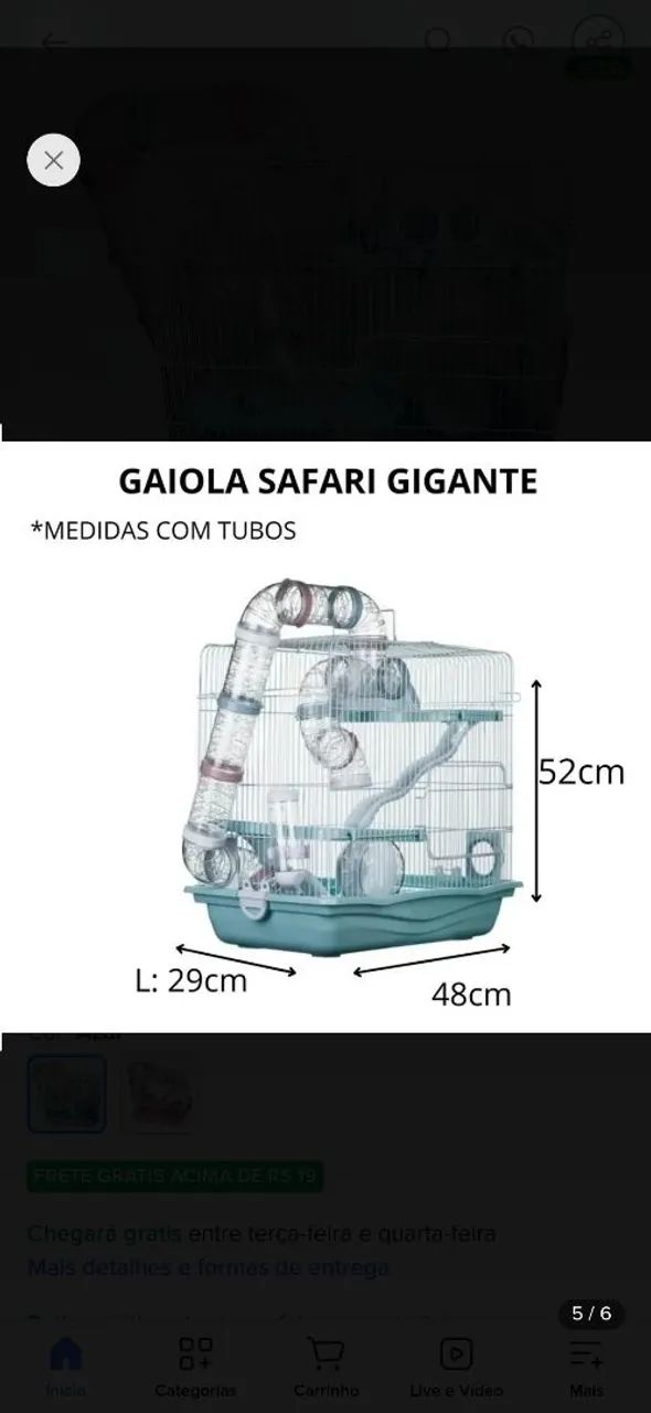 Gaiola hamster  - Foto 4