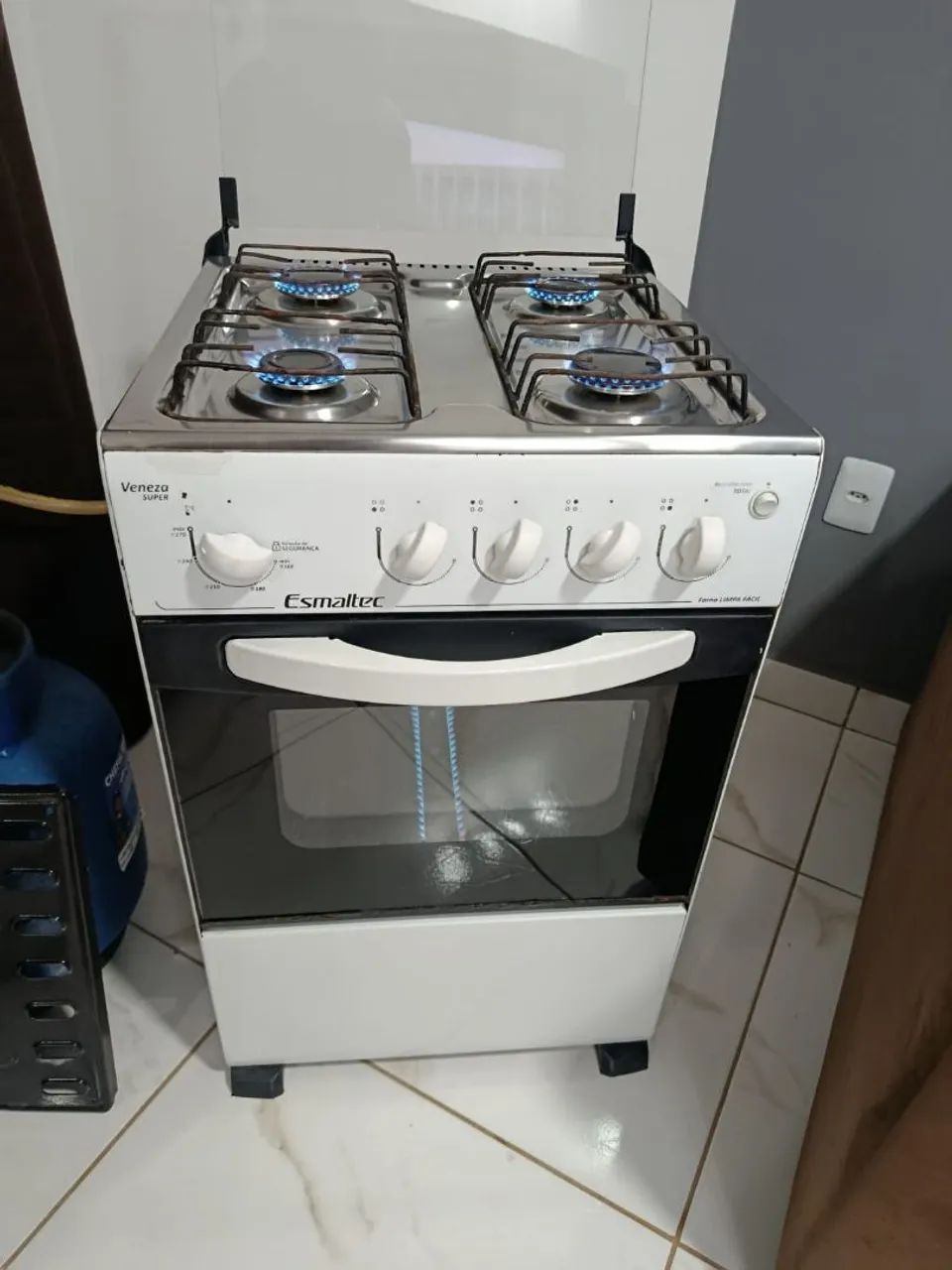 Fogao esmaltec acedimento automatico funciona perfeitamente - Foto 5