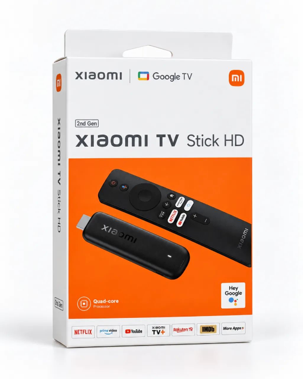 Mi TV Stick Box HD 2 Geração (Original Xiaomi) - Instala Qualquer Programa