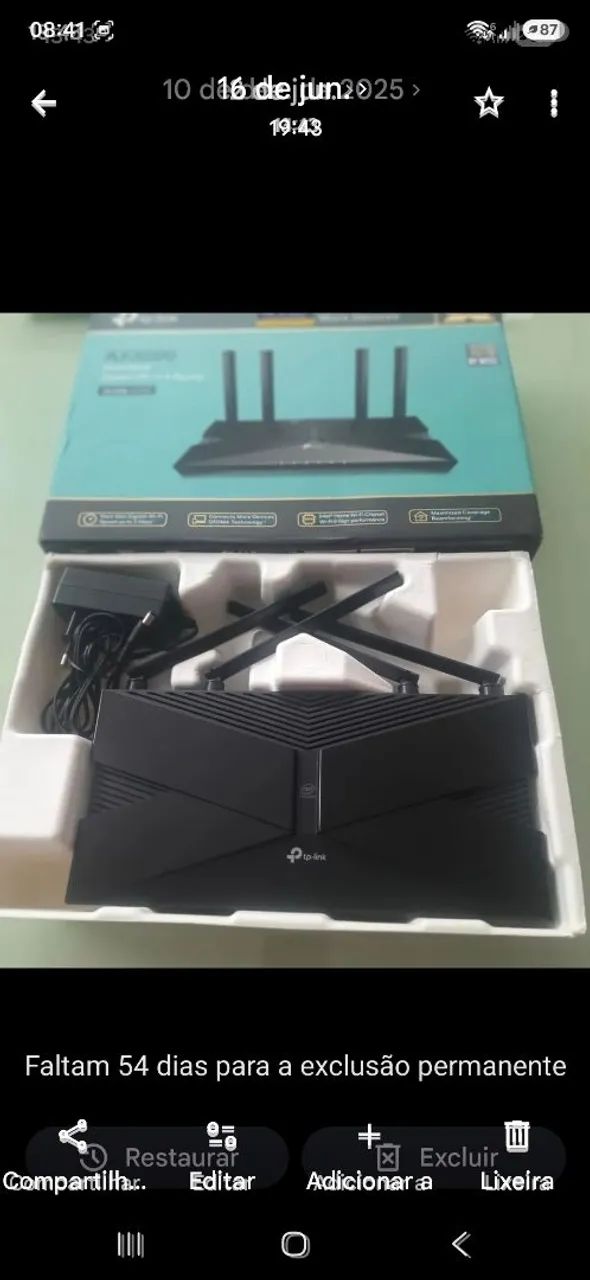 Roteador tp-link ax50 Wi-Fi 6 - Foto 2