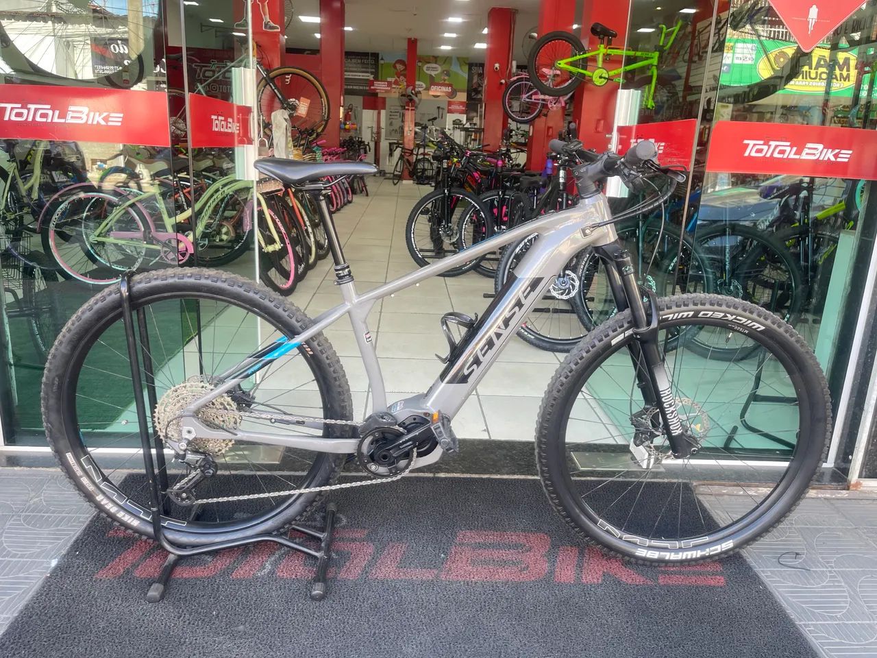 BIKE SENSE IMPACT E-TRAIL ELETRICA  - Foto 4