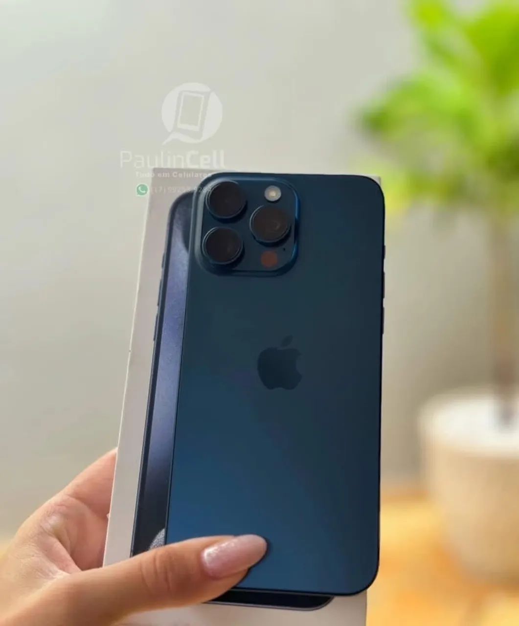 IPhone 15 pro 128gb Azul completo  - Foto 3