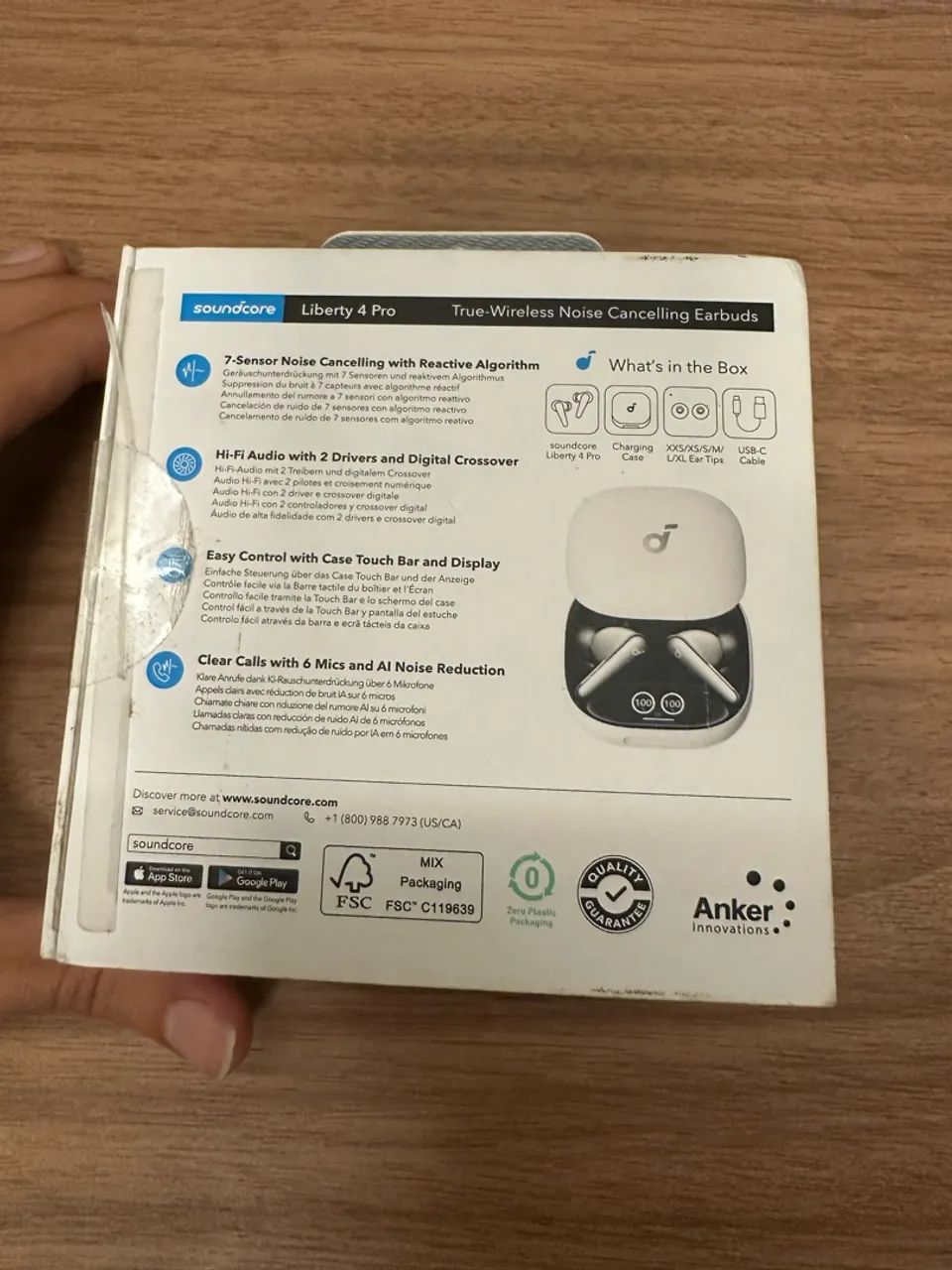Fone Liberty 4 pro soundcore - Foto 2