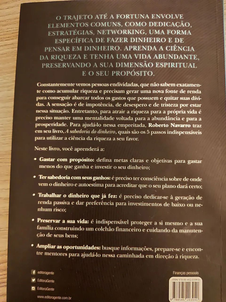A Sabedoria do Dinheiro - Foto 2