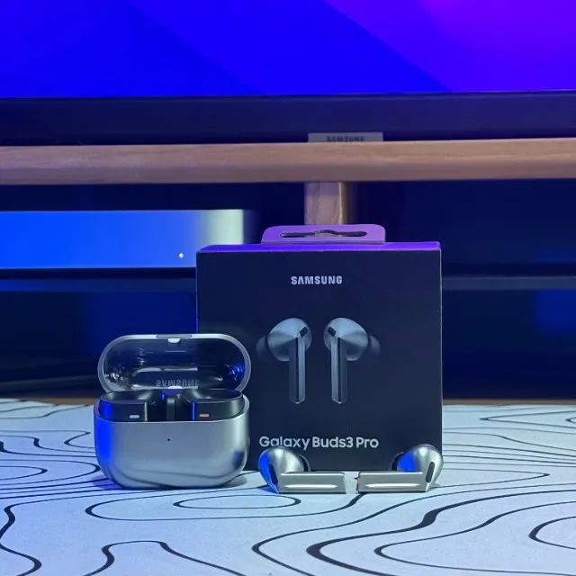 Galaxy Buds3 PRO | Completo com NF e Caixa (Venda ou Troca) - Foto 3