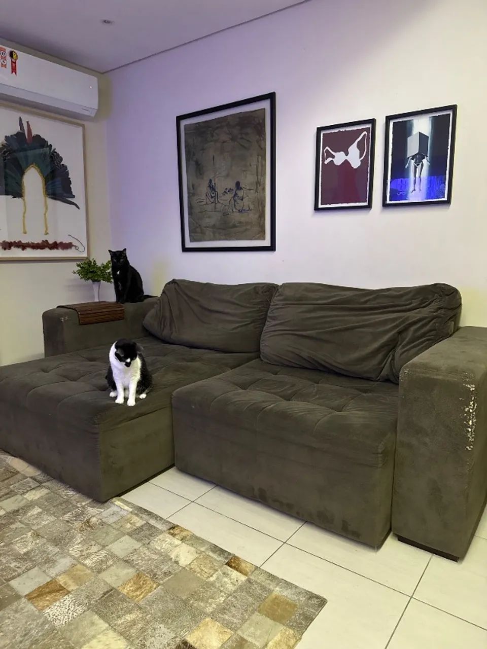 Sofá cama grande em ótimas condições 