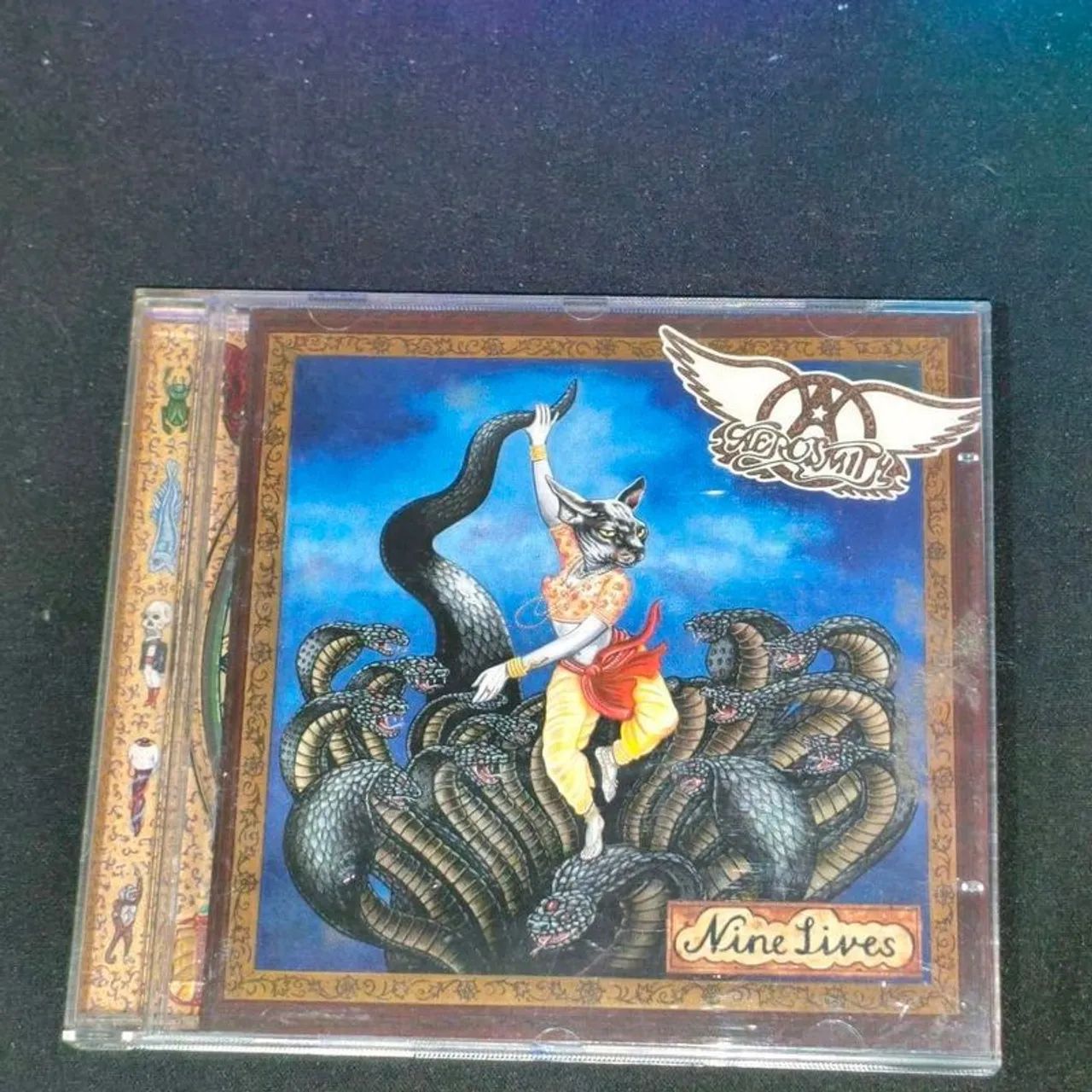 cd nine lives aerosmith rock