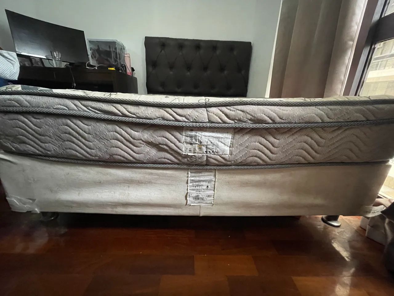 Cama e colchão casal padrão ortobom  - Foto 3