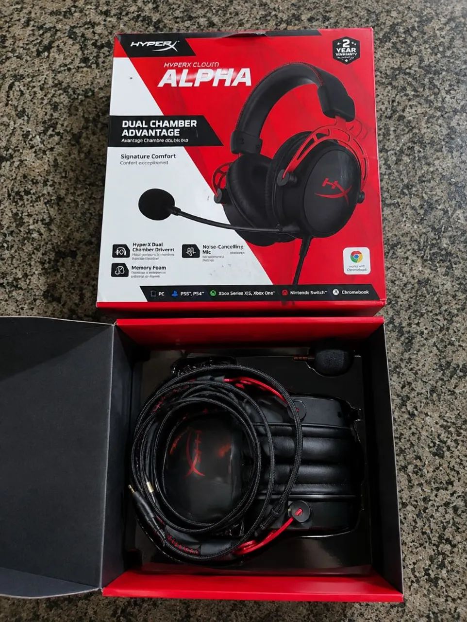 Hyperx cloud Alpha (zerado) - Foto 2