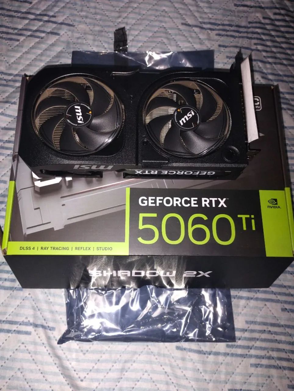 GeForce RTX 5060 Ti 8GB SHADOW 2X OC PLUS NVIDIA - Foto 2