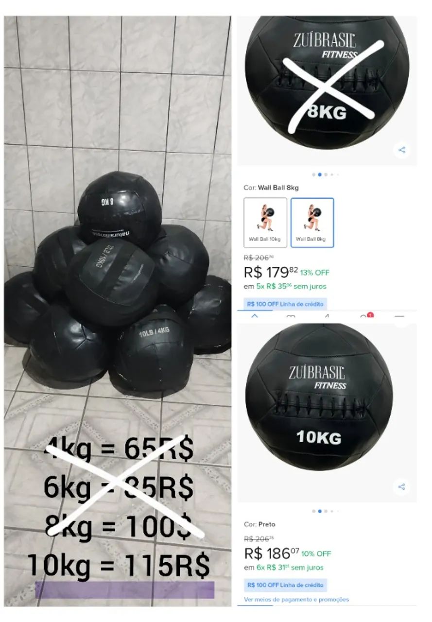 Produtos de Academia