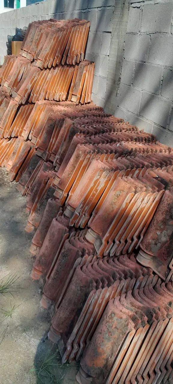 Telhas Cerâmicas Tipo Portuguesa - 3.000 Unidades - Ótimo Preço - Foto 4