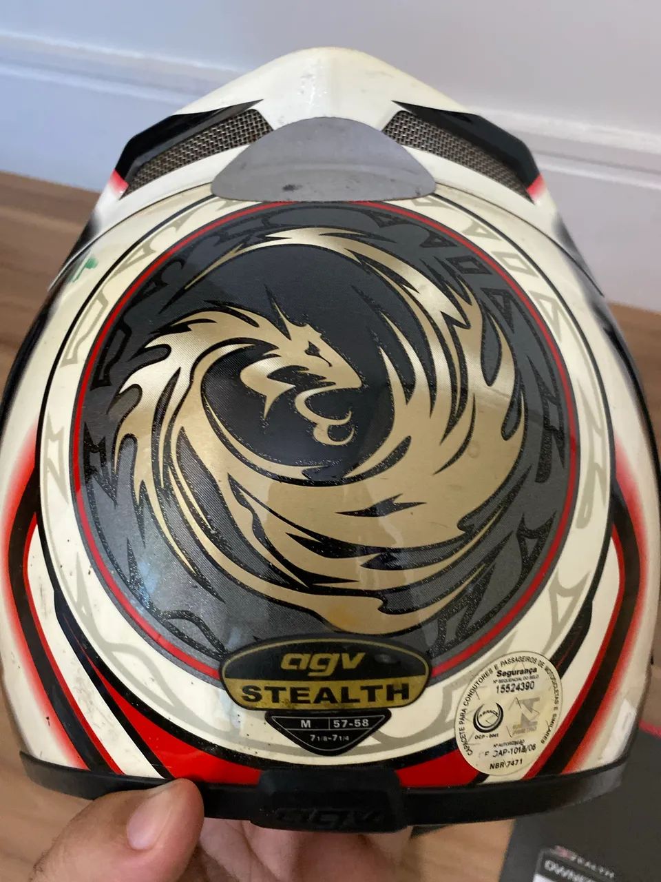 Capacete AGV italiano  - Foto 4