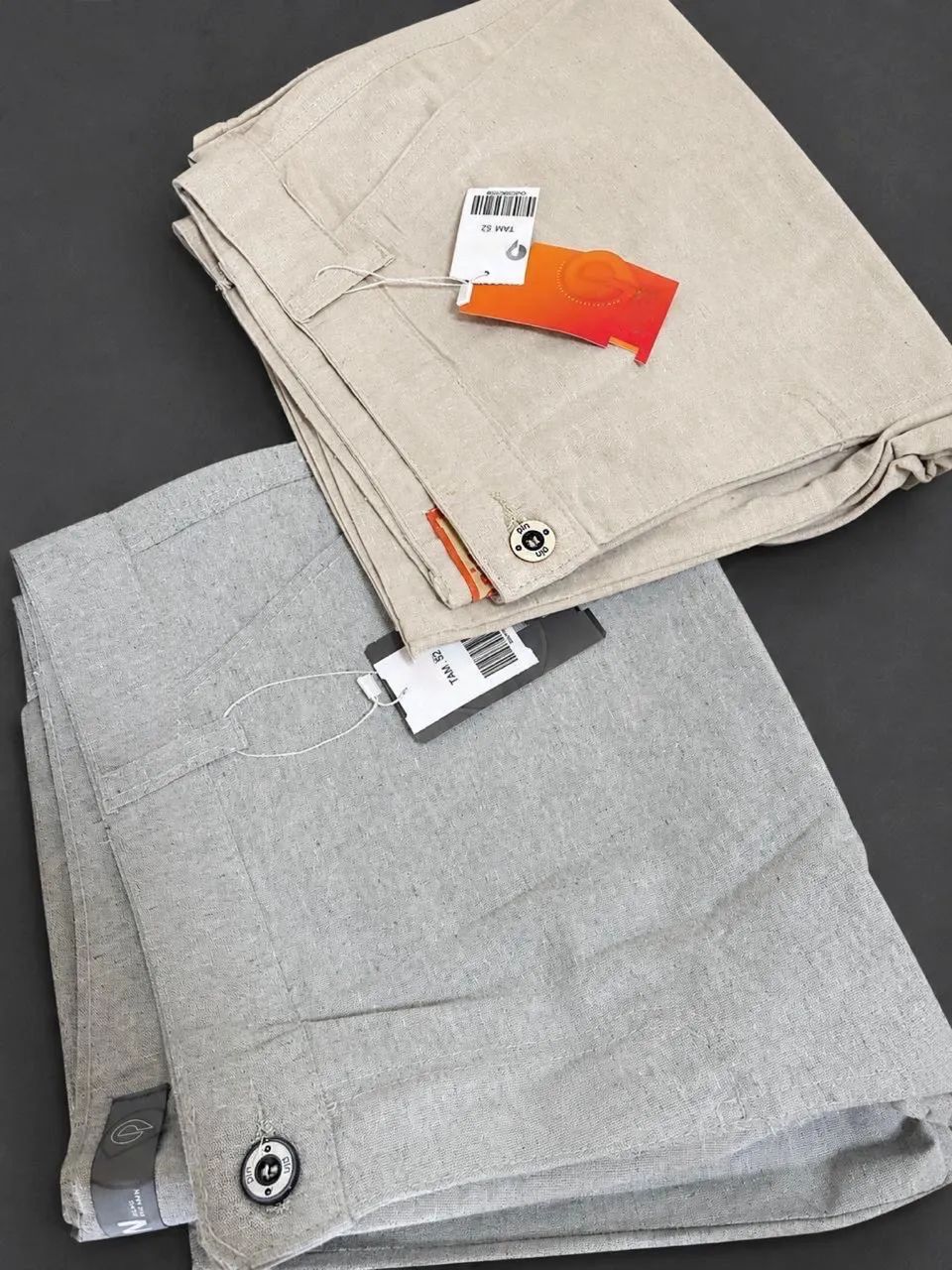 Bermuda plus size linho masculina - Foto 3