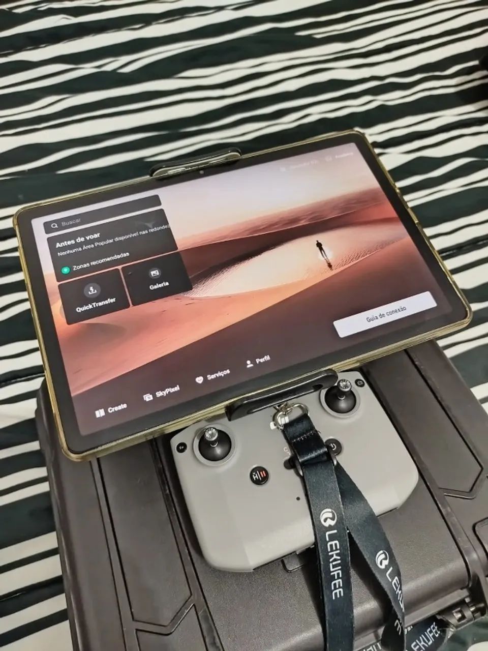 COMBO DRONE DJI AIR 3 Kit extremamente completo e praticamente novo - Foto 3