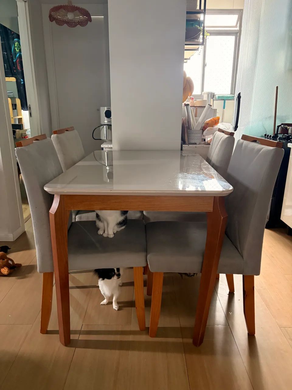 Mesa 4 cadeiras 1.20 x 0.80