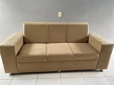 sofá 3 lugares Juruá promoção cores entrega  - Foto 4