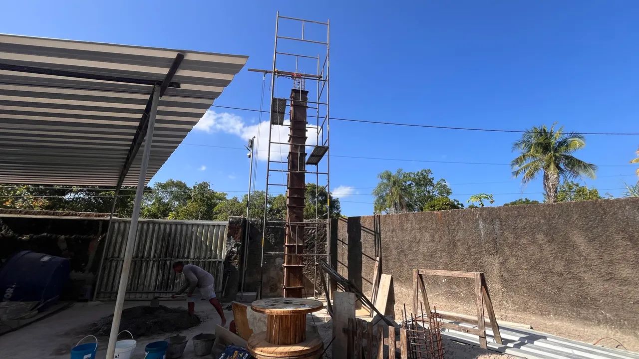 Forma para torre de concreto caixa de água até 20mil litros.
