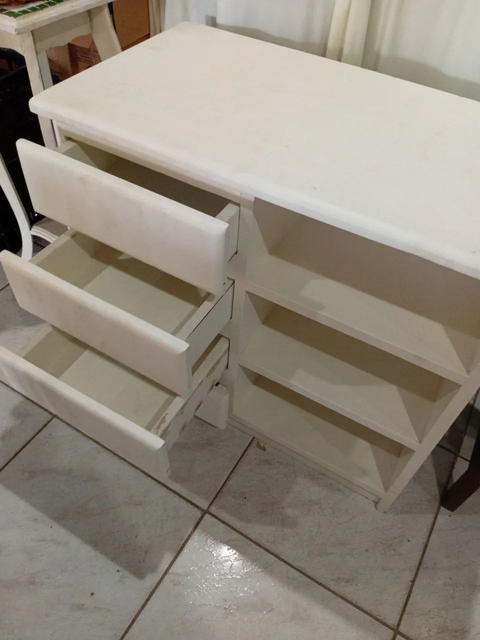 Cômoda Madeira Angelim - Foto 4