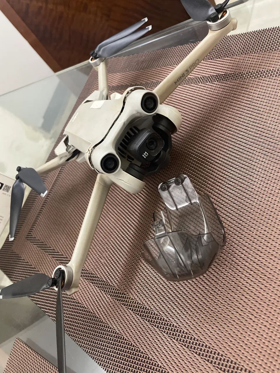 Drone mini 3 pro + controle rc com tela